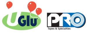 UGlu and Pro logos together - sticker version